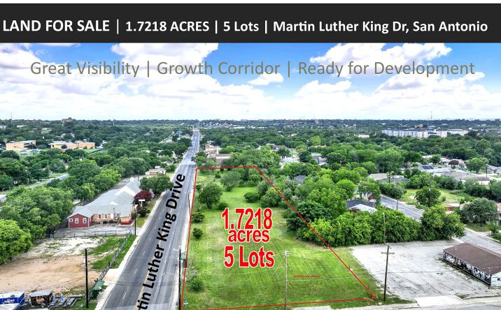 Pictures of Multifamily, Mixed Use, Land property located at 3079 Martin Luther King Dr, San Antonio, TX 78220 for sales - image #1