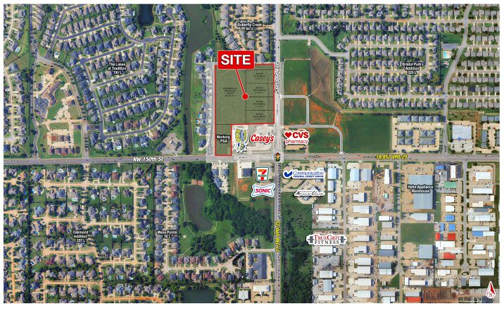 Pictures of Land property located at NW 150th St & Santa Fe Ave, Oklahoma City, OK 73013 for sales - image #1