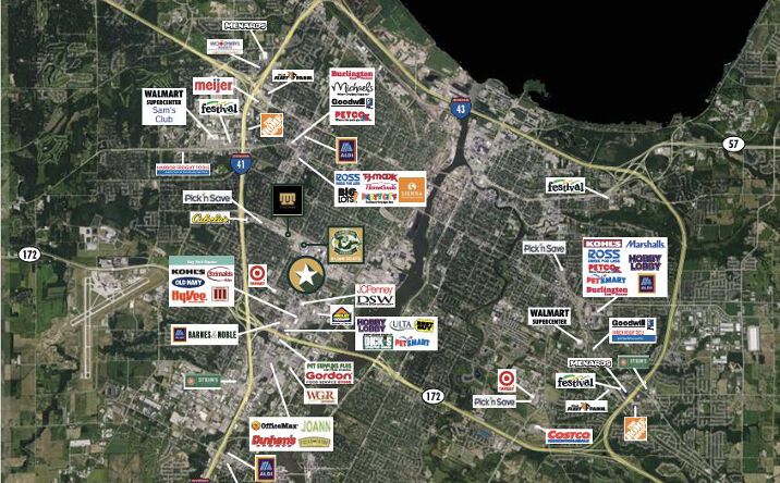 Pictures of Land property located at 2113-2145 S. Oneida Street, Green Bay, WI 54304-4607 for sales - image #1