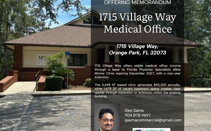 Pictures of Office property located at 1715 Village Way, Orange Park, FL 32073 for sales - image #1