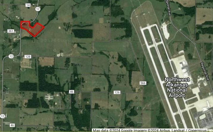 Pictures of Land property located at 1025 W AR 12 Hwy, Highfill, AR 72712 for sales - image #1