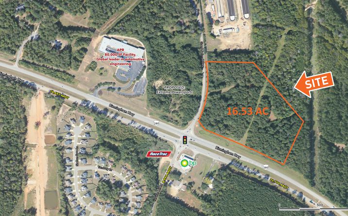 Pictures of Retail, Land property located at NEC Grand National Parkway & Highway 280, Opelika, AL 36830 for sales - image #1