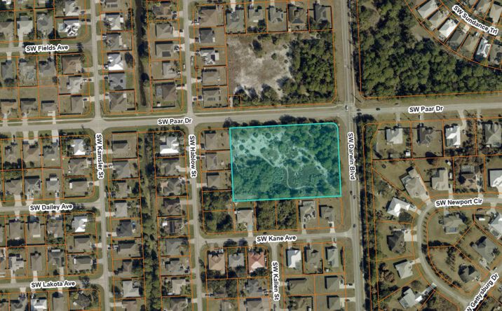Pictures of Land, Retail property located at 0 SW Darwin Boulevard, Port St. Lucie, FL 34953 for sales - image #1