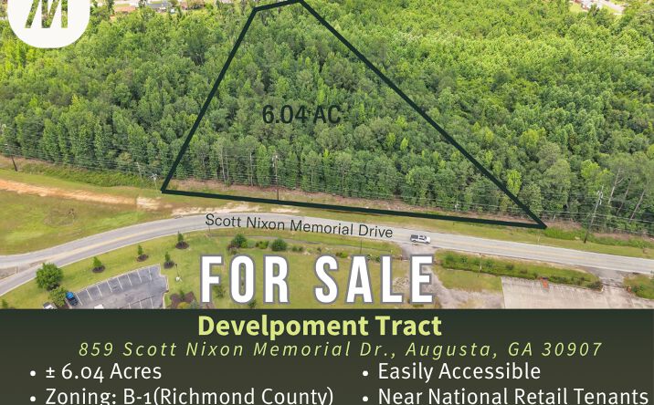 Pictures of Retail, Multifamily, Land property located at 859 SCOTT NIXON MEMORIAL DR, AUGUSTA, GA 30907 for sales - image #1