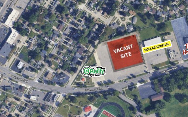 Pictures of Retail, Office, Land property located at 3600 Oakwood Blvd, Melvindale, MI 48122 for sales - image #1