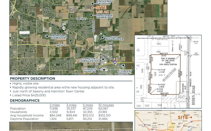 Pictures of Land property located at 156th St & Boden Rd, Noblesville, IN 46060 for sales - image #1