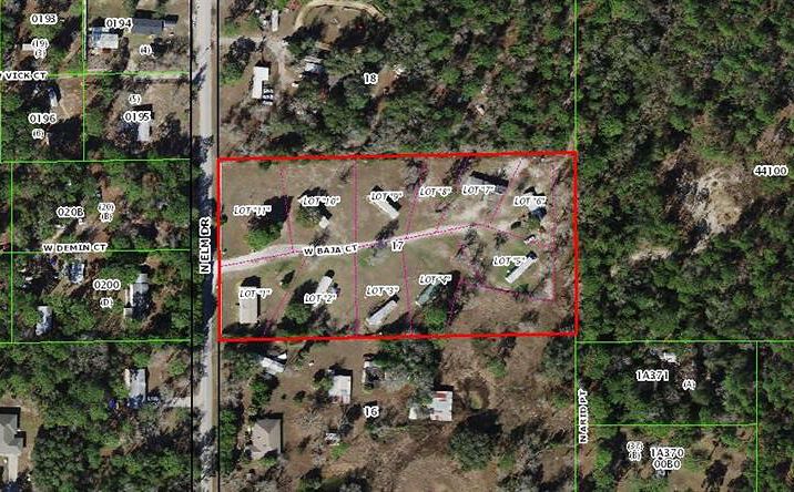Pictures of Multifamily, Land, Mobile Home Park property located at 8015 West Baja Court, Crystal River, FL 34428 for sales - image #1