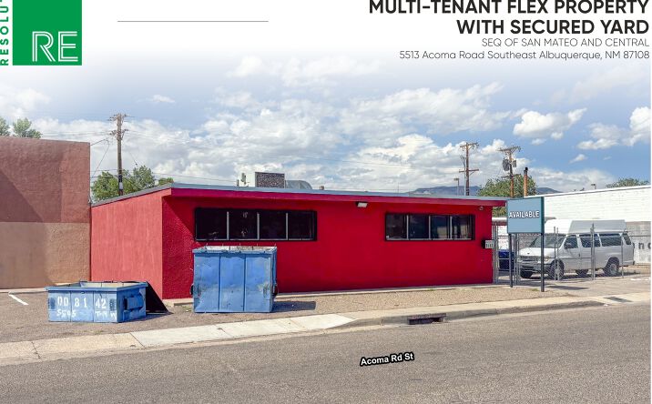 Pictures of Retail, Office, Industrial property located at 5513 Acoma Road Southeast, Albuquerque, NM 87108 for sales - image #1