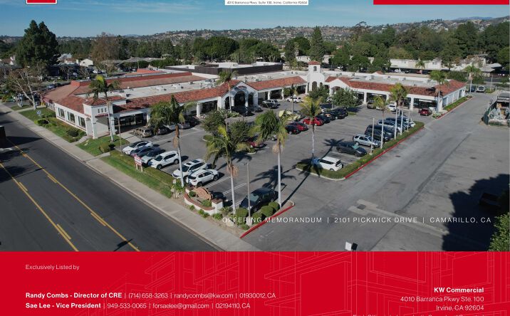 Pictures of Retail property located at 2101 Pickwick Drive, Camarillo, CA 47150 for sales - image #1