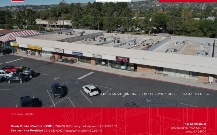 Pictures of Retail property located at 2167 Pickwick Drive, Camarillo, CA 93010 for sales - image #1