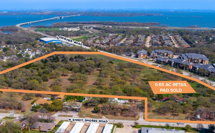 Pictures of Land property located at 502 North Shady Shores Road, Lake Dallas, TX 75065 for sales - image #1