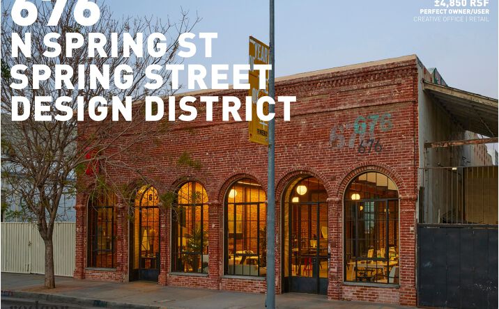Pictures of Retail, Office property located at 676 N Spring St, Los Angeles, CA 90012 for sales - image #1