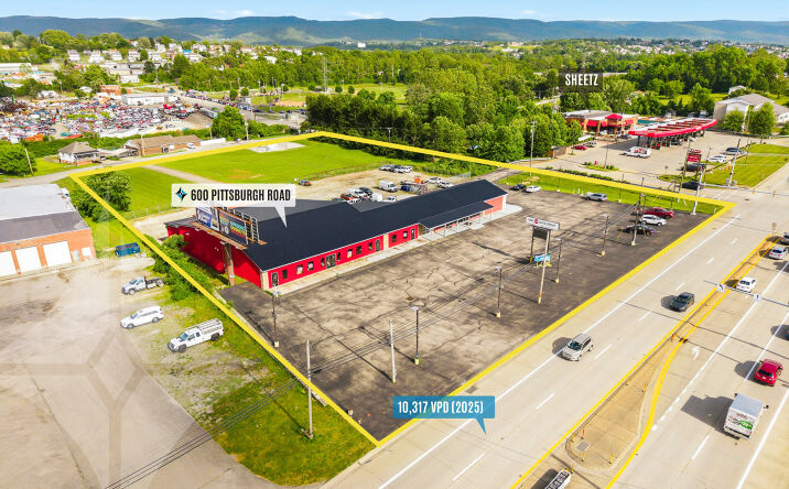 Pictures of Retail, Industrial, Mixed Use property located at 600 PITTSBURGH RD, UNIONTOWN, PA 15401-2214 for sales - image #1