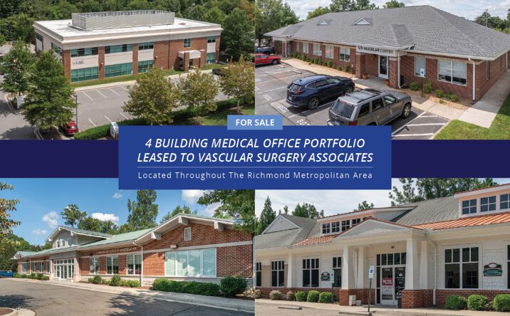 Pictures of Office property located at 7900 Shrader Road, Henrico, VA 23294, 13440 Tredegar Lake Parkway, Midlothian, VA 23112, 6031 Staples Mill Road, Richmond, VA 23228, 8237 Meadowbridge Road, Mechanicsville, VA 23116 for sales - image #1