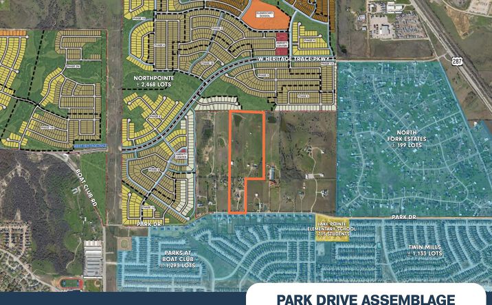 Pictures of Land property located at 9500 Park Drive, Fort Worth, TX 76179, 9508 Park Drive, Fort Worth, TX 76179, 9514 Park Drive, Fort Worth, TX 76179 for sales - image #1