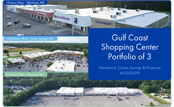 Pictures of Retail property located at 320 U.S. 90, Waveland, MS 39576, 2226 Bienville Boulevard, Ocean Springs, MS 39564, 781 Memorial Boulevard, Picayune, MS 39466 for sales - image #1