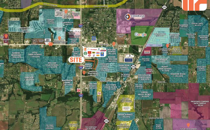 Pictures of Land property located at 277 Hickory Creek Dr, Red Oak, TX 75154 for sales - image #1