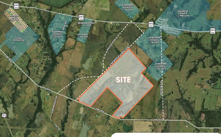 Pictures of Land property located at Farm to Market Road 1836, Kaufman, TX 75142 for sales - image #1