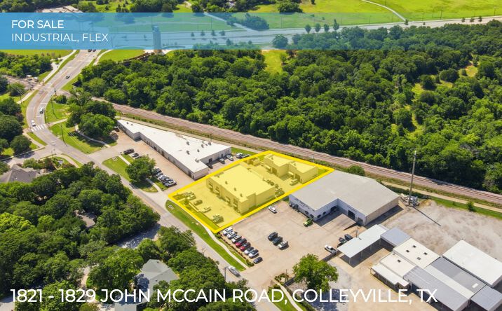 Pictures of Office, Industrial property located at 1821 - 1829 John McCain Road, Colleyville, TX 76034 for sales - image #1