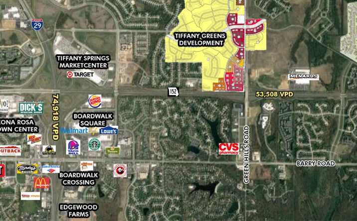 Pictures of Land property located at NEC of Green Hills Road & 90th Street, Kansas City, MO 64154 for sales - image #1