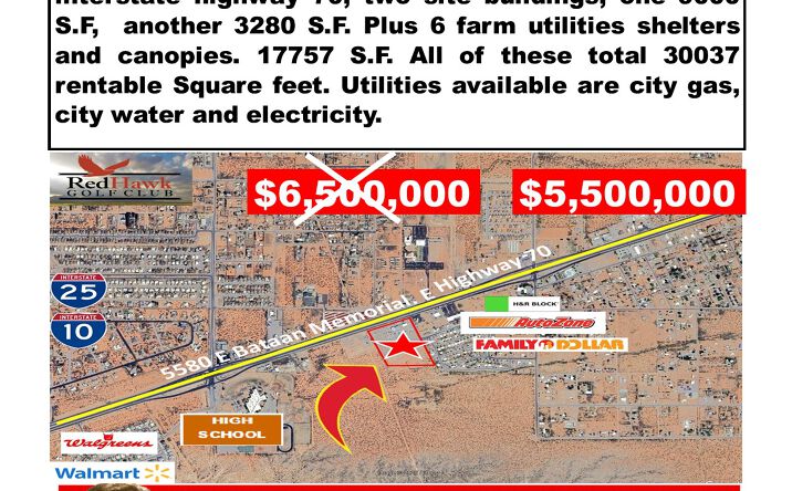 Pictures of Land property located at 5580 BATAAN MEMORIAL E, LAS CRUCES, NM 88011 for sales - image #1