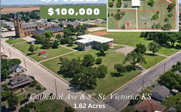 Pictures of Land property located at Cathedral Ave & 8th, Victoria, KS 67671 for sales - image #1