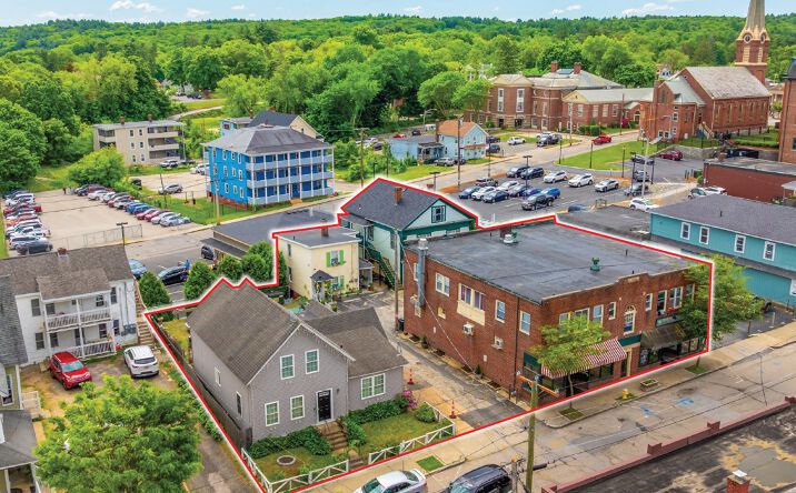 Pictures of Retail, Multifamily, Mixed Use property located at 48-62 Central St, Southbridge, MA 01550 for sales - image #1