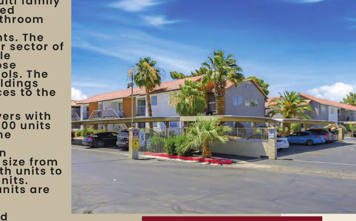 Pictures of Multifamily property located at 3909-3949 N Nellis Blvd, Las Vegas, NV 89115 for sales - image #1