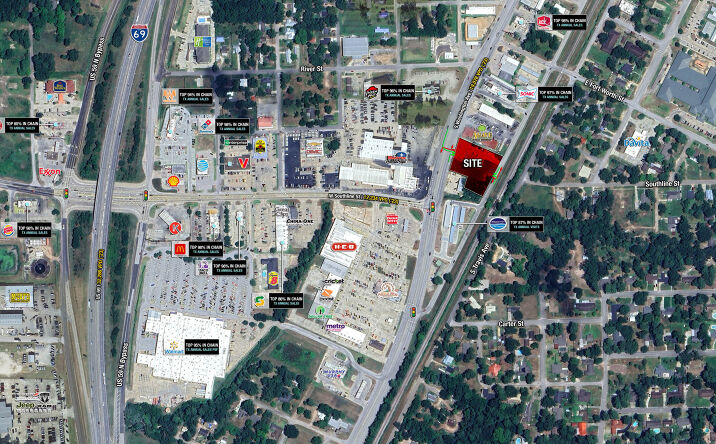 Pictures of Retail, Land property located at 515 S Washington Ave, Cleveland, TX 77327 for sales - image #1