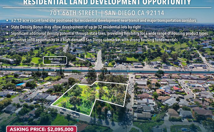 Pictures of Land property located at 701 66th Street, San Diego, CA 92114 for sales - image #1