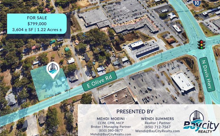 Pictures of Retail, Office property located at 2171 East Olive Road, Pensacola, FL 32514 for sales - image #1