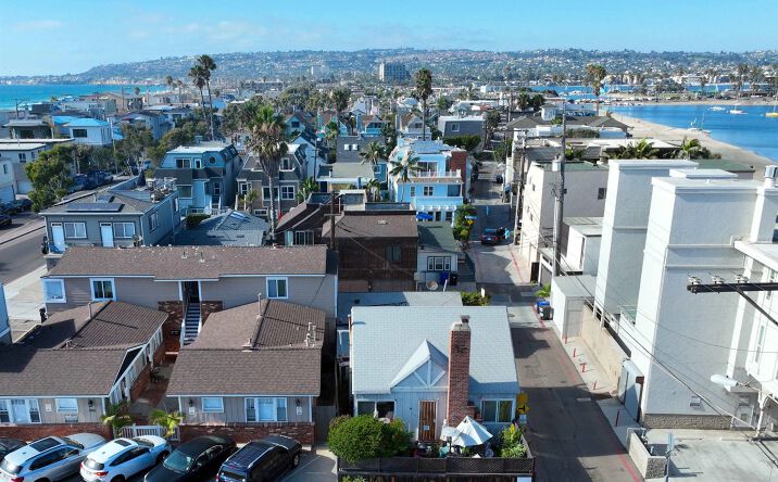 Pictures of Multifamily property located at 3510 Bayside Lane, San Diego, CA 92109 for sales - image #1