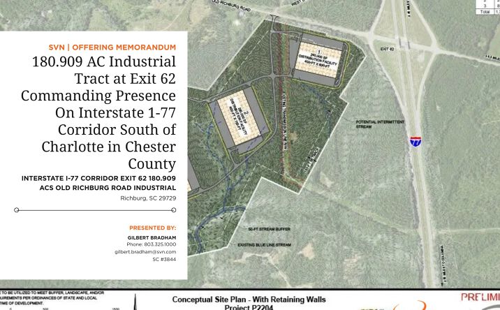 Pictures of Industrial, Land property located at Old Richburg Road, Richburg, SC 29729 for sales - image #1
