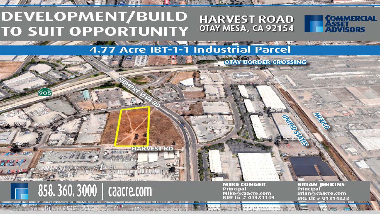 Harvard Road, Otay Mesa, CA 92154