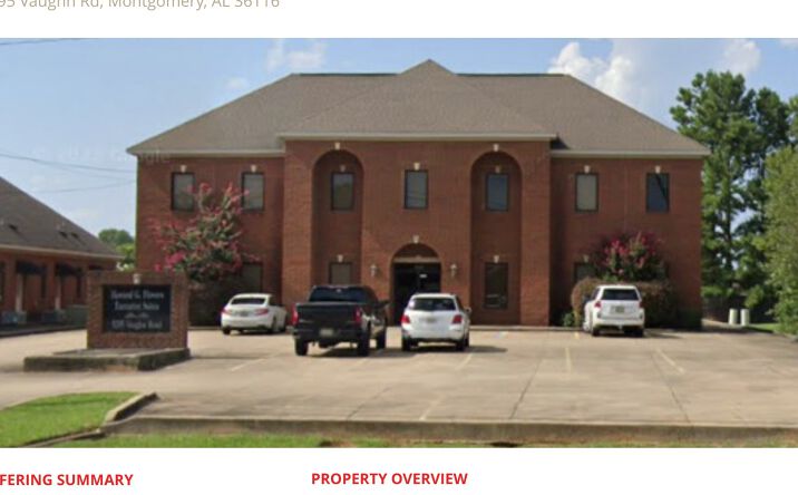Pictures of Office property located at 5295 Vaughn Rd, Montgomery, AL 36116 for sales - image #1