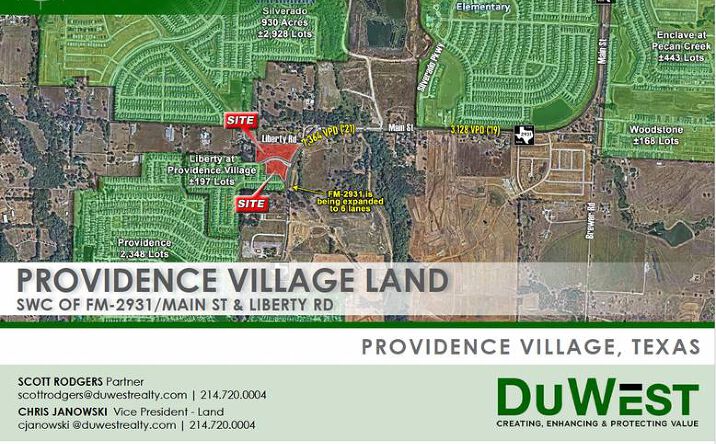 Pictures of Retail, Land property located at 2621 FM2931, Aubrey, TX 76227 for sales - image #1