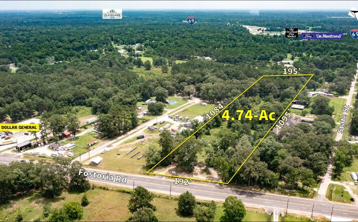 Pictures of Industrial, Retail, Land property located at 11121 Fostoria Rd, Cleveland, TX 77328 for sales - image #1