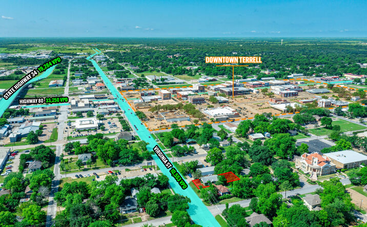 Pictures of Retail, Office property located at 405 North Virginia Street, Terrell, TX 75160 for sales - image #1