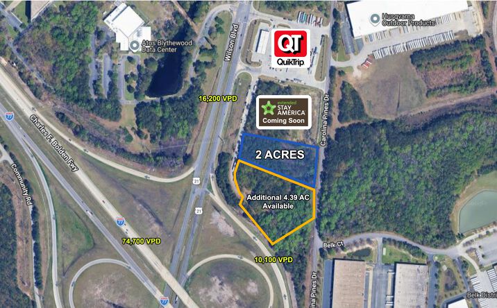 Pictures of Land property located at 10310 Wilson Boulevard, Blythewood, SC 29016 for sales - image #1