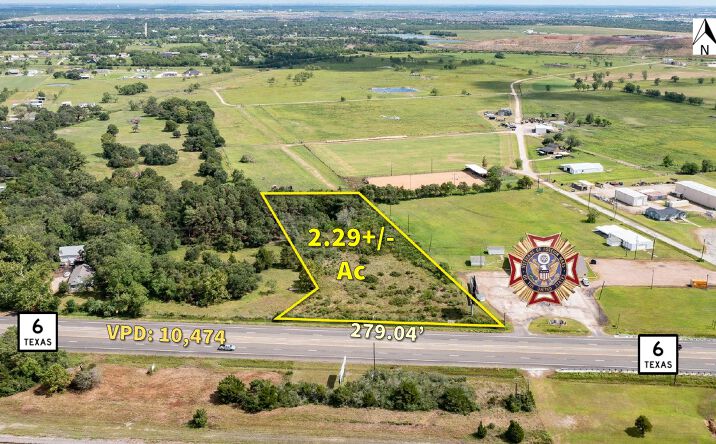 Pictures of Land property located at Hwy 6, Hitchcock, TX 77510 for sales - image #1