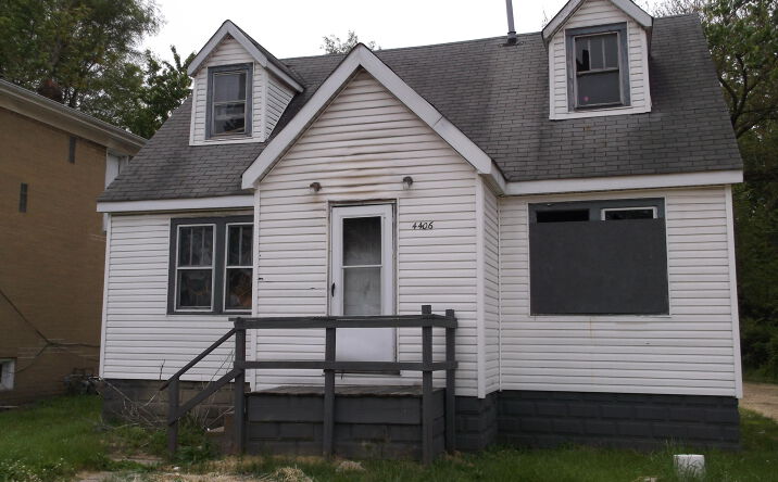 Pictures of Multifamily property located at 4406 Cleveland Street, Gary, IN 46408 for sales - image #1