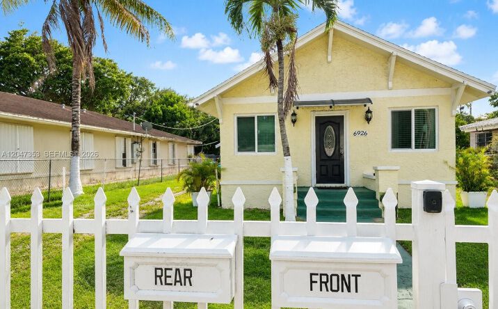 Pictures of Multifamily property located at 6926 NW 4th Ave, Miami, FL 33150 for sales - image #1