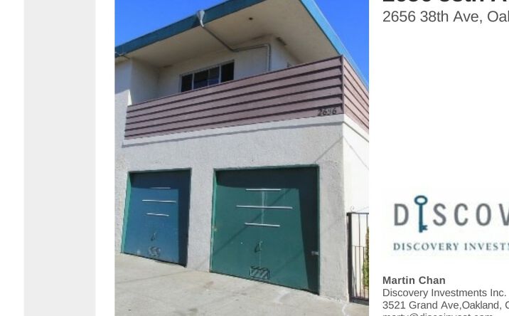 Pictures of Multifamily property located at 2656 38th Ave, Oakland, CA 94619 for sales - image #1