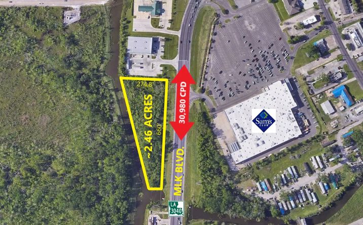 Pictures of Land property located at 2147 Martin Luther King Boulevard, Houma, LA 70360 for sales - image #1