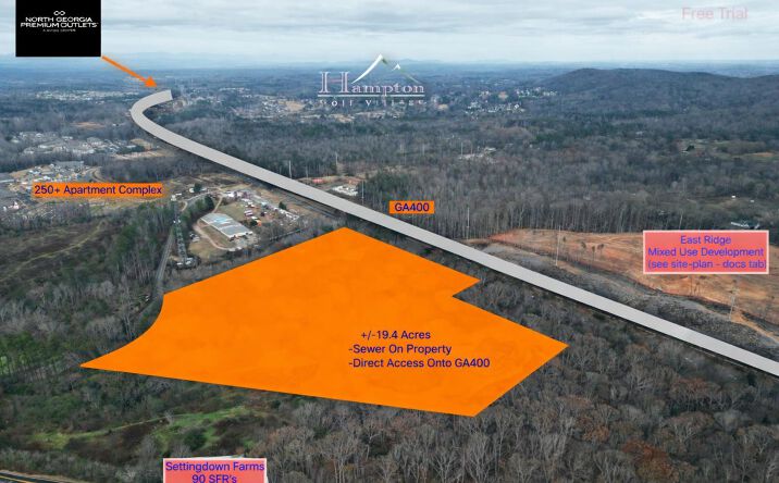 Pictures of Retail, Land property located at 4740 Settingdown Circle, Cumming, GA 30028 for sales - image #1