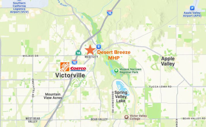 Pictures of Mobile Home Park property located at 16650 Union Street, Victorville, CA 92395 for sales - image #1