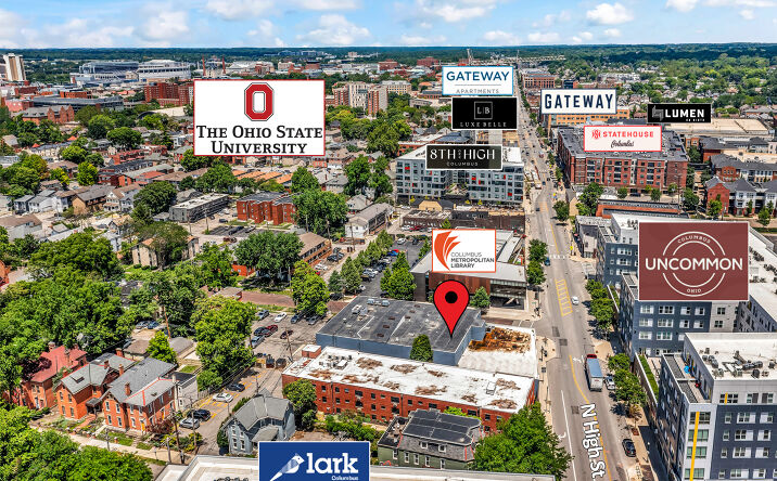 Pictures of Multifamily, Office, Land property located at 1393 North High Street, Columbus, OH 43201 for sales - image #1