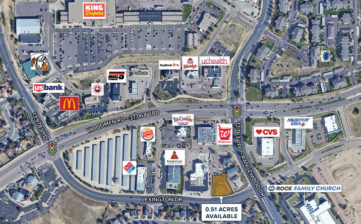 Pictures of Land property located at 6985 Lexington Drive, Colorado Springs, CO 80918 for sales - image #1