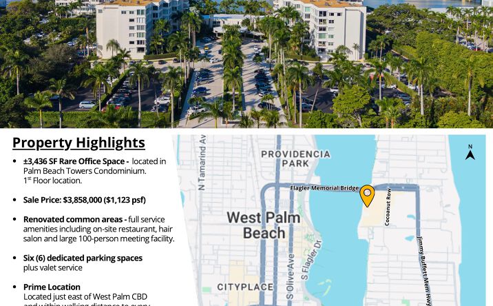 Pictures of Office property located at 44 Cocoanut Row, Palm Beach, FL 33480 for sales - image #1