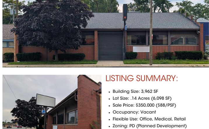 Pictures of Office, Retail property located at 10720 West 7 Mile Road, Detroit, MI 48221 for sales - image #1